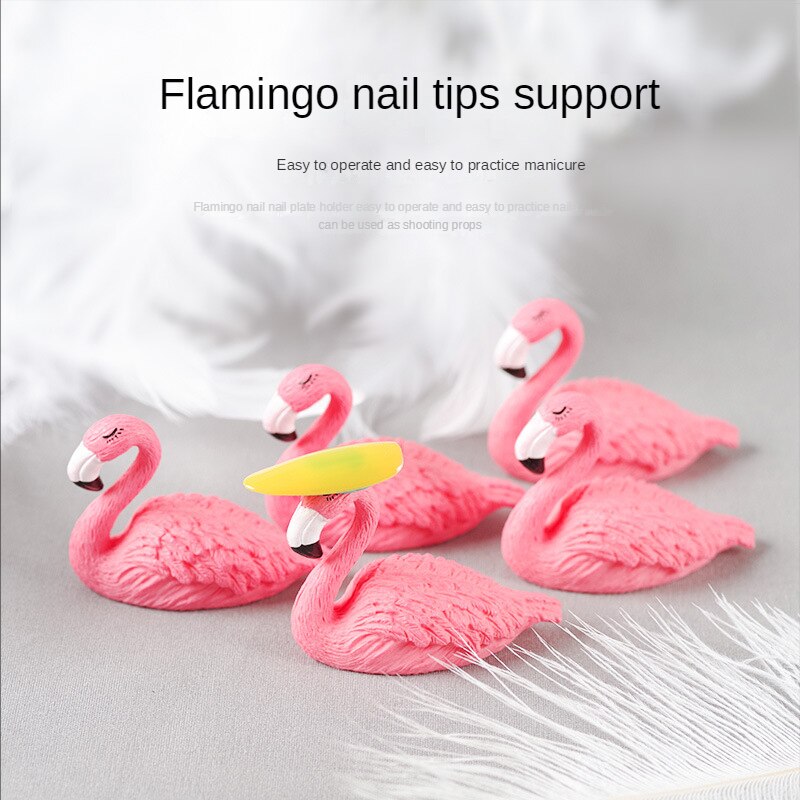 Flamingo Nail Tip Stand
