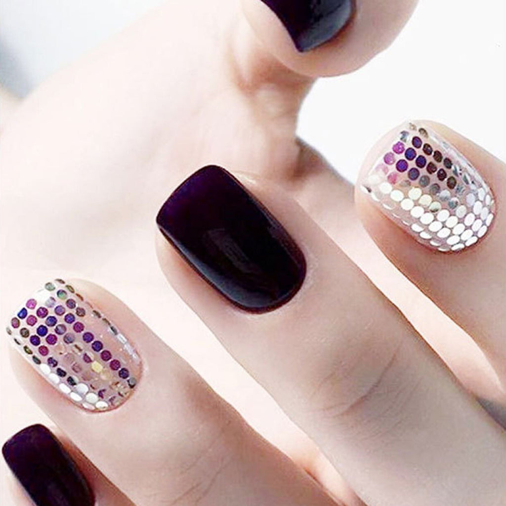Iridescent mix Nail art Tray