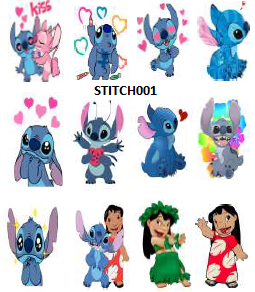 Stitch Nail Decal
