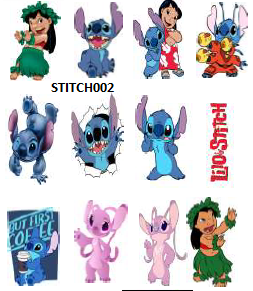 Stitch Nail Decal