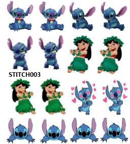 Stitch Nail Decal