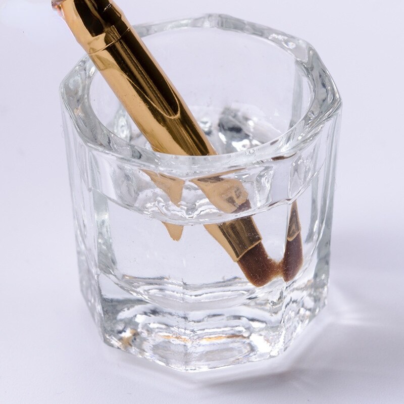 Glass Acrylic Cup Dappen Dish for Monomer / Acetone