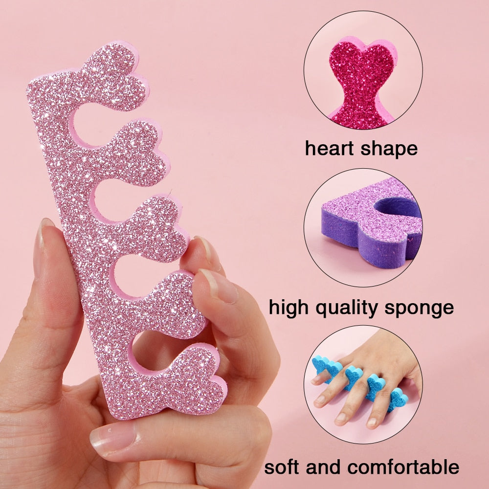 Toe Separators - Silver Pair