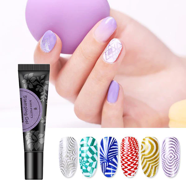 Born Pretty Glitter Stamping Gel SS03