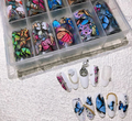 Butterfly Flower Nail Art Foil Set Box