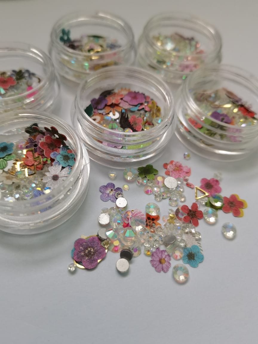 TR33 Paper Rhinestones 3D Art Mix