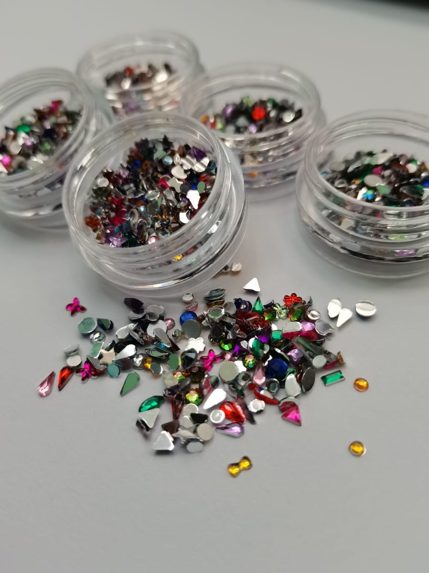 TR68 mix colorshape rhinestons