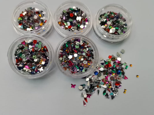 TR68 mix colorshape rhinestons