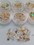 A3 Alloy Rhinestone 3D Nail Art
