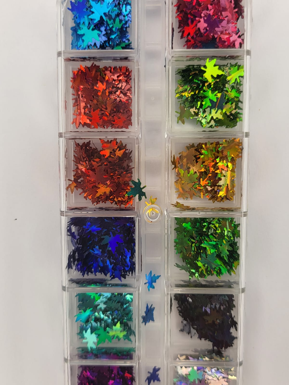 Maple Leaves Sequin Tray