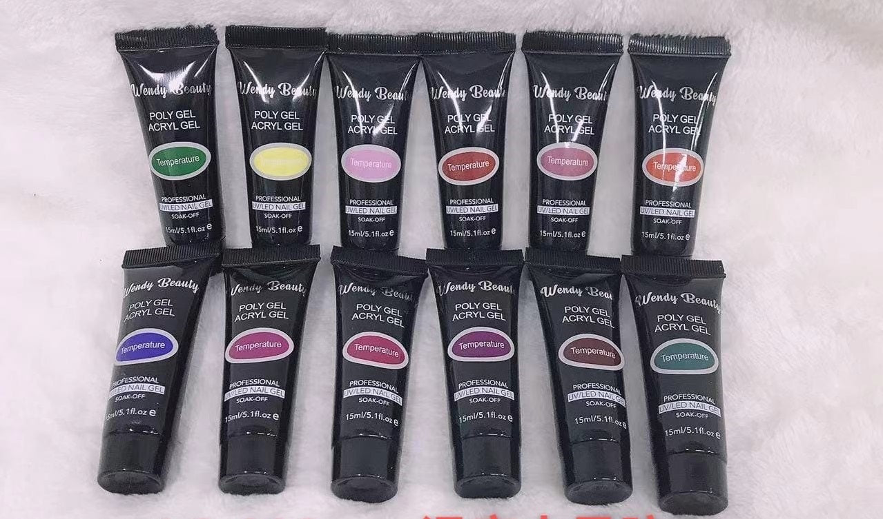 Temperature Change Polygel Set 12pcs