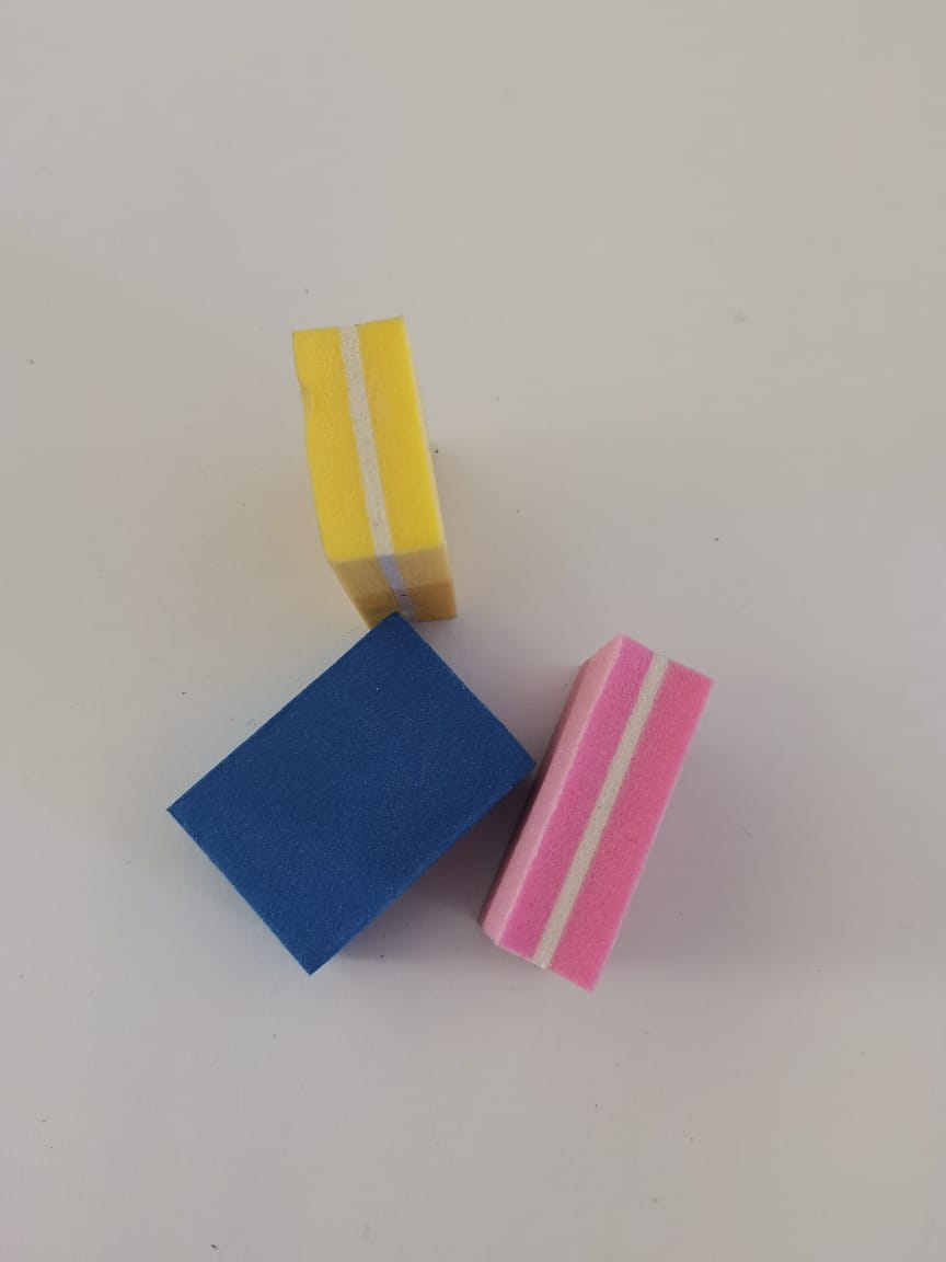 Block Sponge Mini Nail Buffer