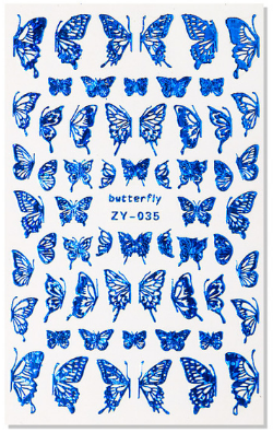 Butterfly Nail Art Sticker