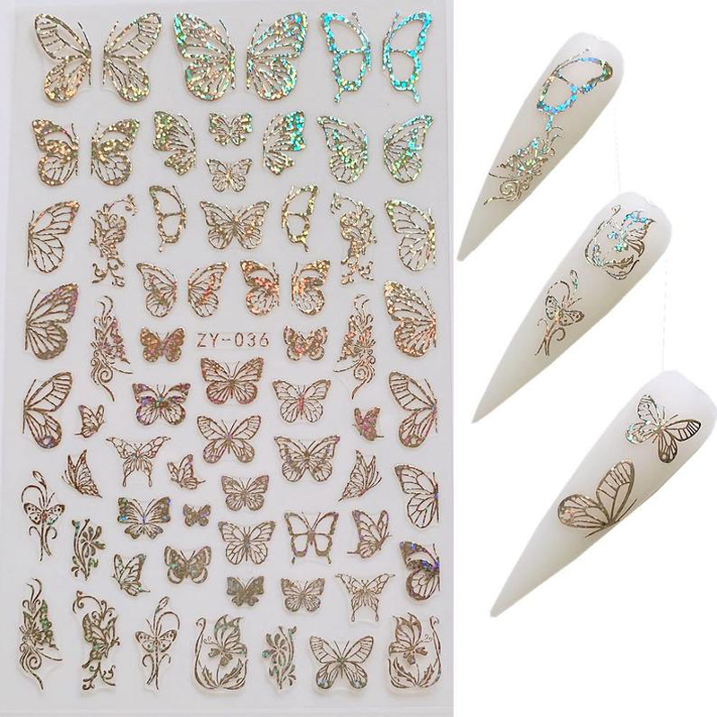 Butterfly Nail Art Sticker