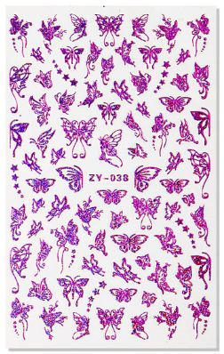 Butterfly Nail Art Sticker