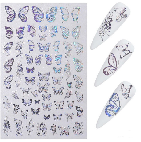Butterfly Nail Art Sticker