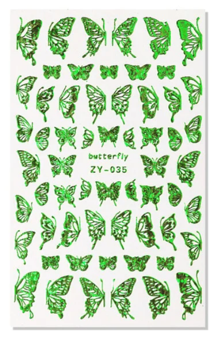 Butterfly Nail Art Sticker