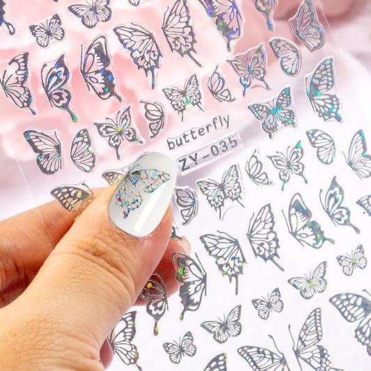 Butterfly Nail Art Sticker