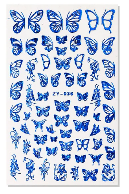 Butterfly Nail Art Sticker