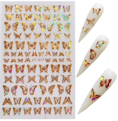 Butterfly Nail Art Sticker