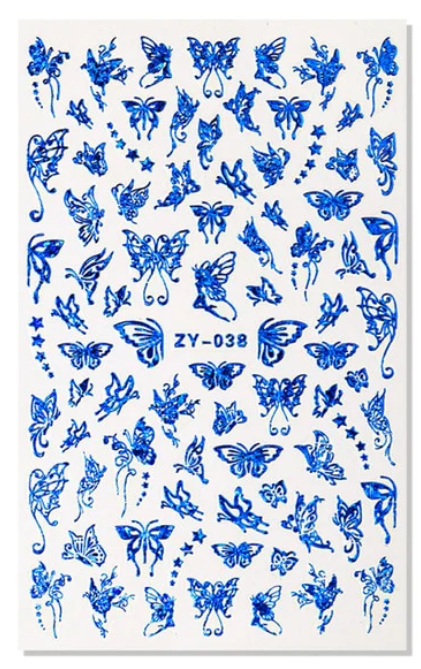 Butterfly Nail Art Sticker