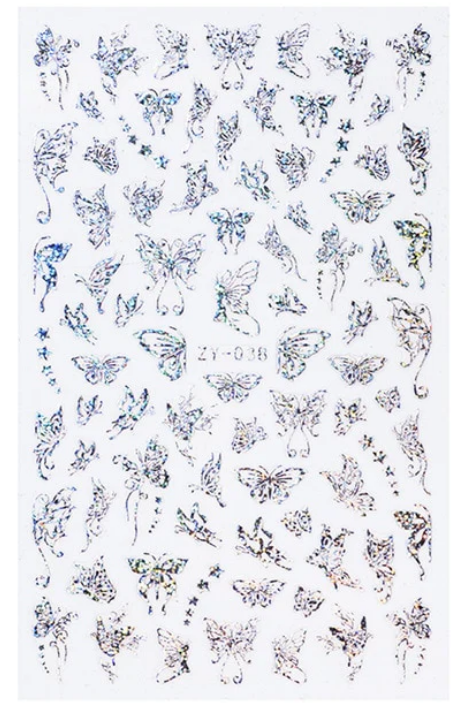 Butterfly Nail Art Sticker