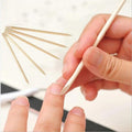 Cuticle Pusher Orange Nail Stick