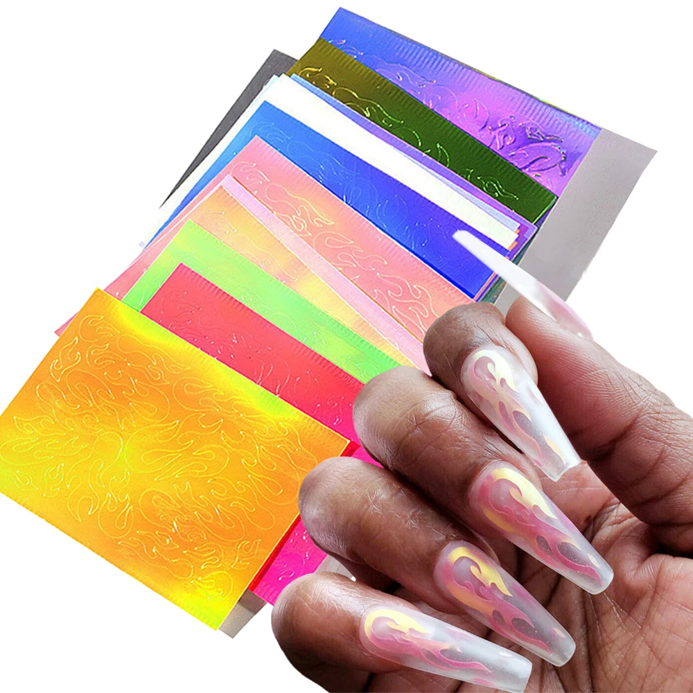 Flame Sticker