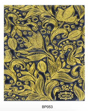 3D Embos Geometric Nail Art Sticker