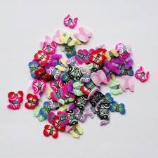 Fimo Polymer Nail Art - FM008 - FIMO JARS, BUTTERFLY