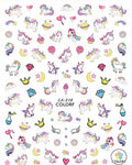 Unicorn Nail Sticker