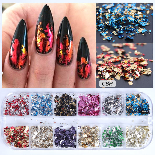 Foil Nail Sequence Nail Art Decoration