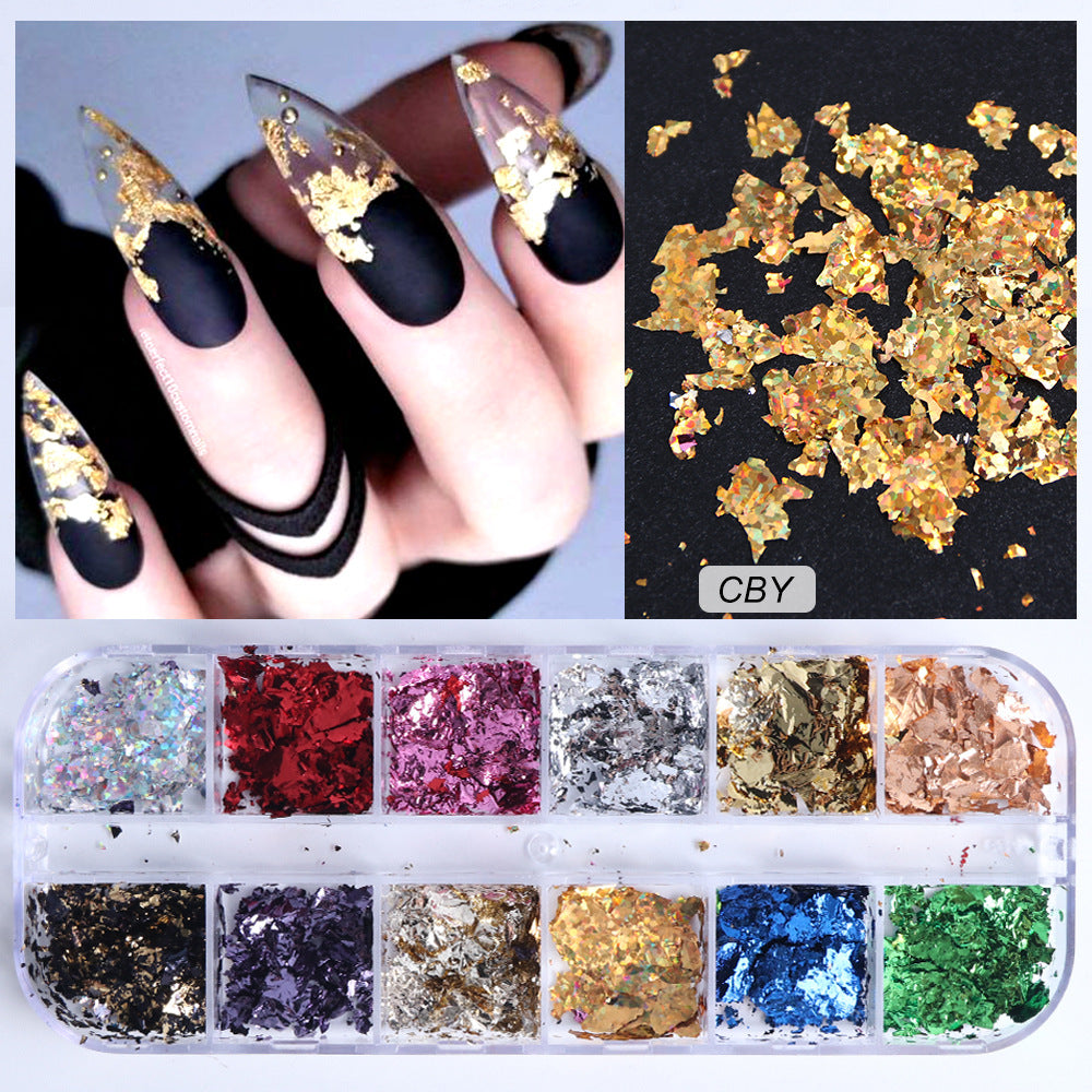 Foil Nail Sequence Nail Art Decoration