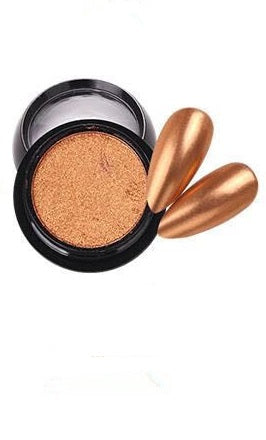 Bronze Solid Chrome Nail Powder