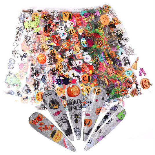Halloween Nail Art Foil Set Box