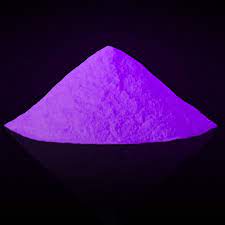 Purple Glow in the dark powder