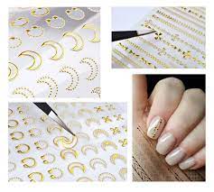 3D Embos Geometric Nail Art Sticker