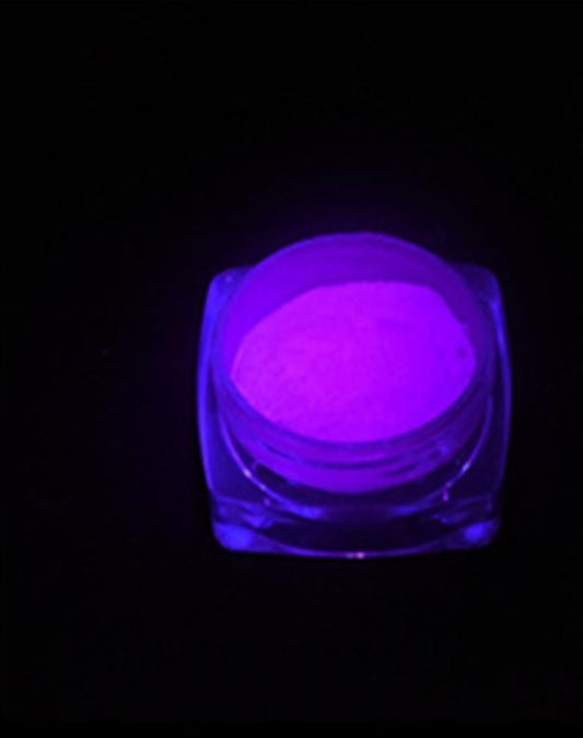 Purple Glow in the Dark Powder