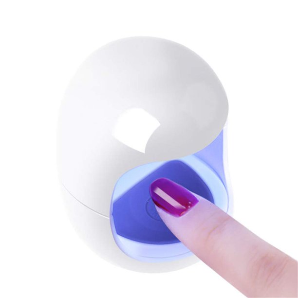 3W Egg Shape UV LED Lamp for Nail Single Finger Lamp