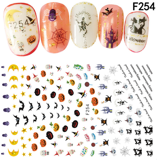 Halloween Art Nail Sticker