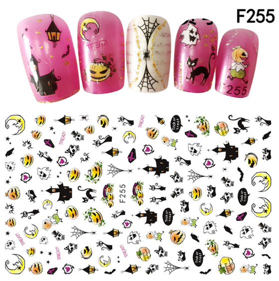 Halloween Art Nail Sticker