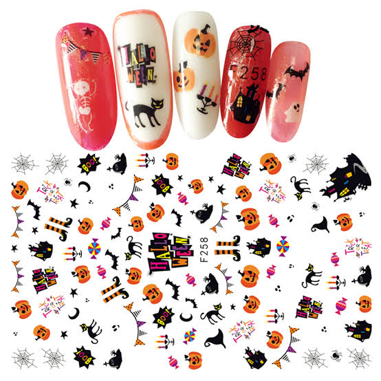 Halloween Art Nail Sticker