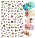 Flower Ink Modern Nail Sticker