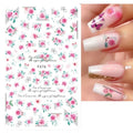 Leaves Flower Art Nail Sticker