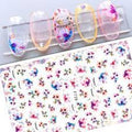 Flower Nail Sticker F728