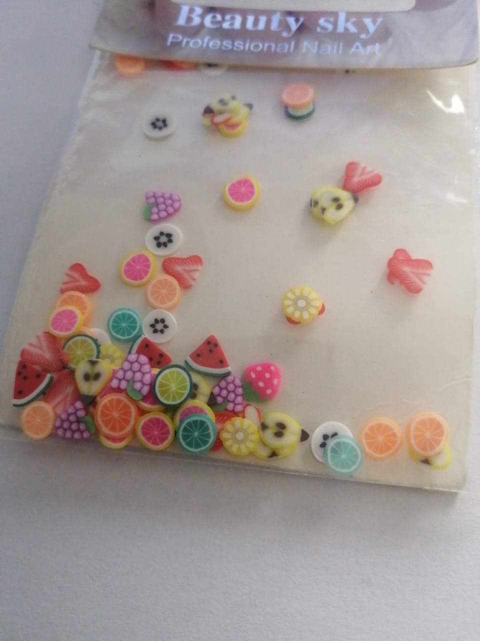 Fimo Polymer Nail Art -  FM005 FRUIT SALAD PACKET