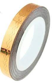 Zig Zag Metallic Striping Tape