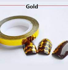 Zig Zag Metallic Striping Tape