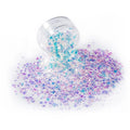 Mixed Iridescent Stars Sequin Jars