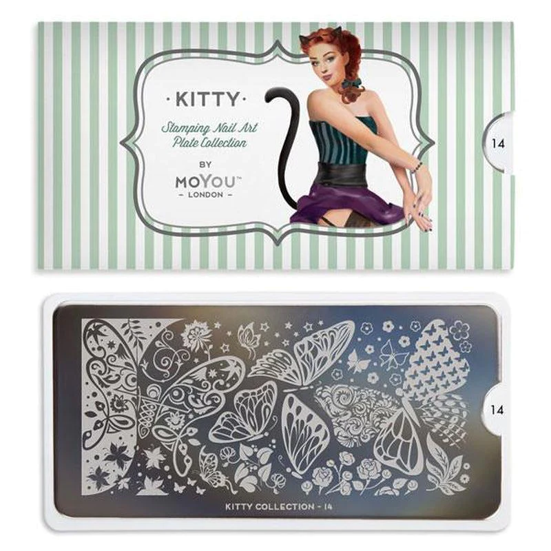 Moyo Brand Stamping Plate Kitty 14